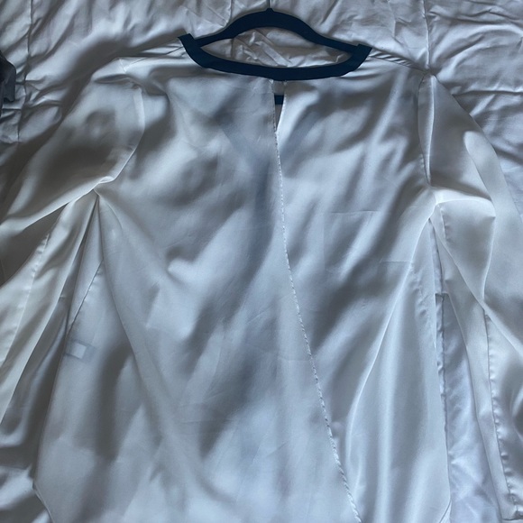 victorias secret white long sleeve blouse - Picture 2 of 4